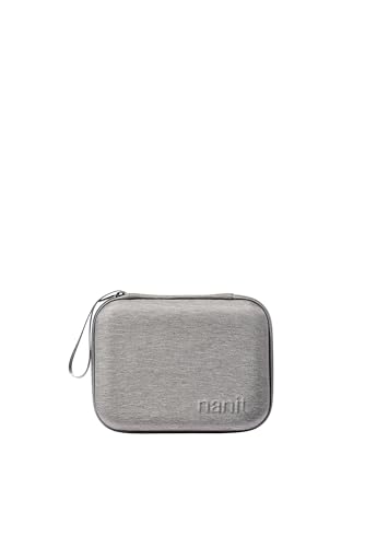Image of Nanit Travel Case – Protective Hard Shell Carrying Case for Nanit Pro Baby Monitor and Multi-Stand Travel Accessory, Grey