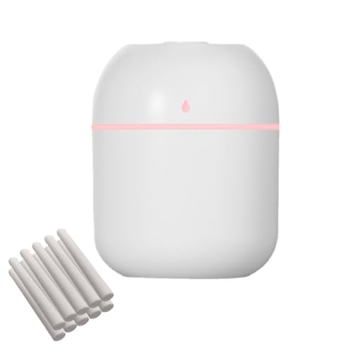 Humidificador USB con forma de gota de agua + 10 hisopos de algodón que mejora la comodidad en cualquier entorno interior (blanco) Humidificador USB con forma de gota de agua + 10 hisopos de algodón que mejora la comodidad en cualquier entorno interior (blanco)