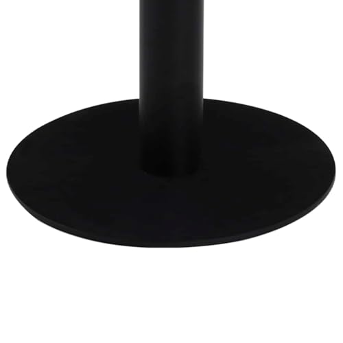 vidaXL Bistrotisch für 2 Personen Bartisch Bartresen Stehtisch Esstisch Tisch Tresentisch Küchentisch Partytisch Hellbraun 60cm MDF