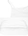 Melynnco Women's Crop Top Basic Sexy Sleeveless V Neck Cute Summer Cropped Cami Tank Top White Small