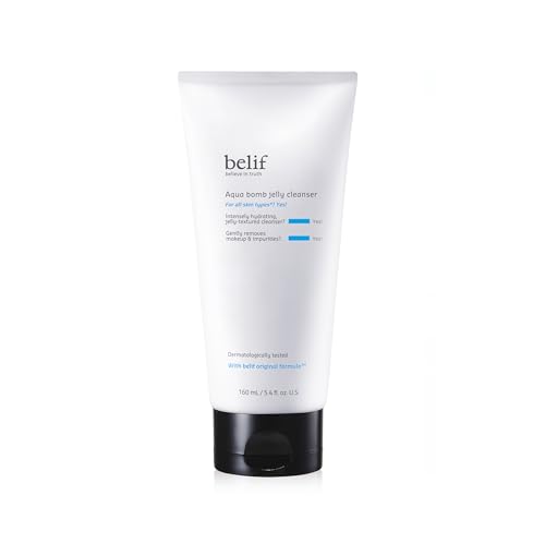 belif Jelly Hydrating Deep Cleanser – Low pH Mild & Gentle Gel-to...