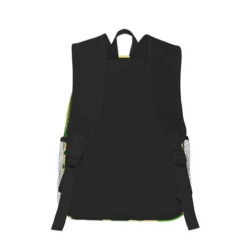 Sac à dos polyvalent décontracté noir imprimé Happy St Patrick One Size