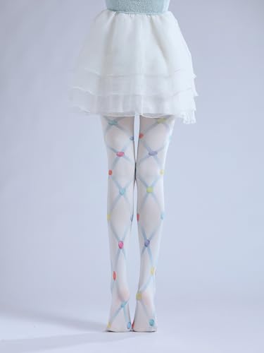 Image of Sahabowi Women's Sheer Tights, Digital Print Designs Stockings