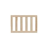 Graco Toddler Safety Guardrail with Slats (Natural) for Storkcraft Crib Conversion – GREENGUARD Gold Certified