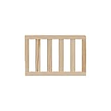 Graco Toddler Safety Guardrail with Slats (Natural) for Storkcraft Crib Conversion – GREENGUARD Gold Certified