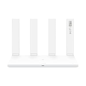 HUAWEI WiFi AX3 Quad Core Router, WiFi 6 met Quad-core, snelheid tot 3.000 Mbps, tot 128 Dual-Band-apparaten, 1x Gigabit…