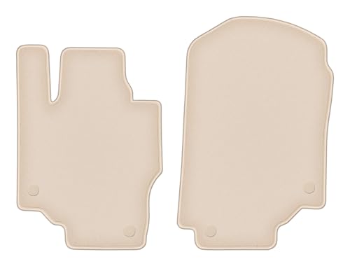 Tapis de sol avant en velours beige Fortuna pour Mercedes GLE C167 coupé