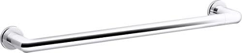 KOHLER K-73142-CP Composed 24-Inch Towel Bar - Polished Chrome Bathroom Accessory, Minimalist Design - View #2