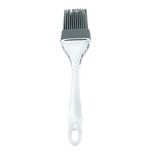 MOZCADA Pincel de Silicone com Cabo Transparente 1 MOZCADA Pincel de Silicone com Cabo Transparente