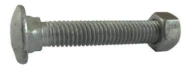 1/4"-20 x 8 (50 Pack) Galvanized Carriage Bolt Kit Grade 307A, Includes 1/4"-20 Hex Nuts (50 pcs), Hot Dip Galvanized for Exterior Use by Fastener Depot