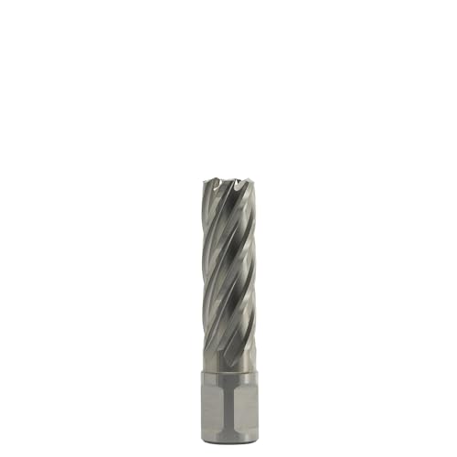 Euroboor HCL.140 HSS Kernbohrer - Bohrtiefe: 55 mm - Außendurchmesser: 14 mm - Anschluss: Weldon - Größe: 19.05 mm - Pilot Pin Hole 6.35 mm