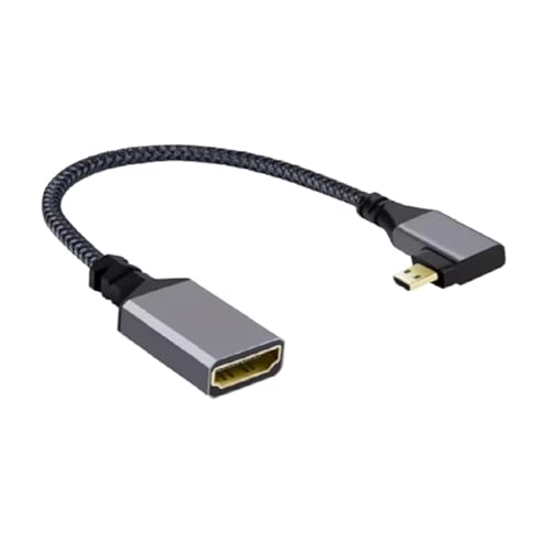 20cm 4K �}�C�N�� HDMI �݊��I�X - ���X�P�[�u�� HDVI 2.0 HDTV �A�_�v�^�[�������C���[�R�[�h�APS4 �X�C�b�`���j�^�[�ƌ݊�������(R)
