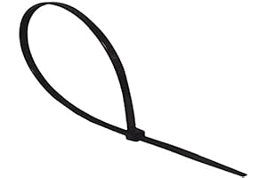 CELO 448300CCT Schwarze Kabelbinder, 4,8 x 300, 100 Stück