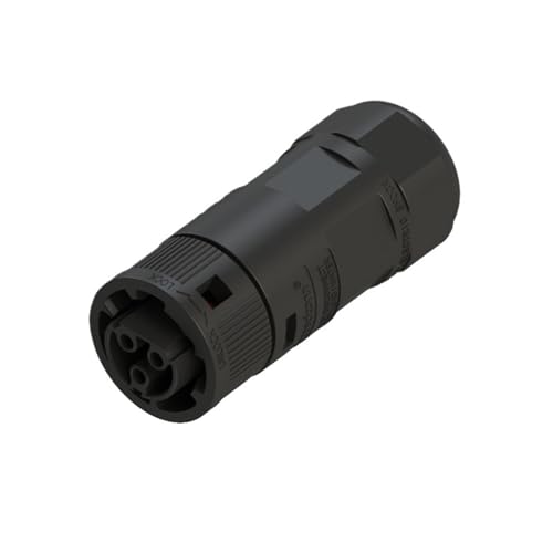 Conector de terminal enchufable a prueba de agua con sistema hembra de 3 pines 3
