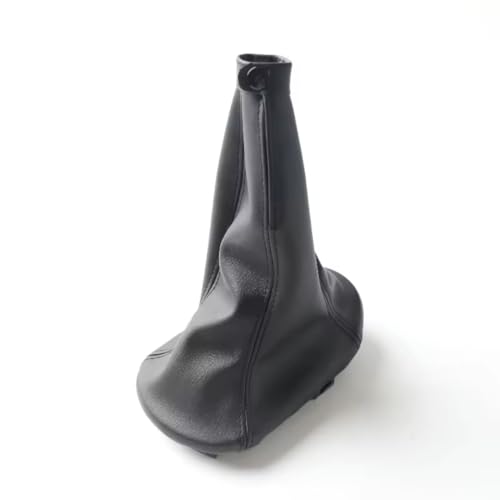 car passion Funda Palanca de Cambios Manual + Aro Interno Compatible con Fiat Seicento 600 Juego Completo de Repuesto para Coche