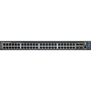 Image of ZyXEL L2+ 4 10GbE SFP+ 52 Total Ports Network Switches with 48-Port Static Routing /VRRP and Redundant Power Support Gigabit (XGS3700-48) (Renewed)