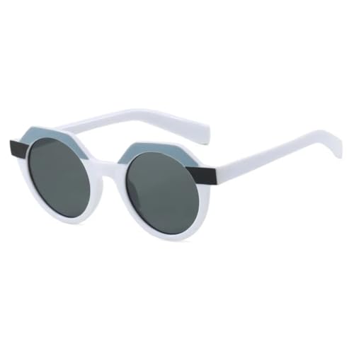 Lunettes de soleil punk unisexes avec verres dégradés et protection UV400
