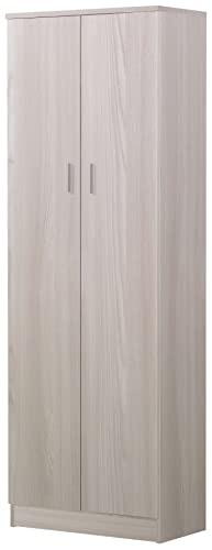 Arredo Stock Armadio porta scope olmo chiaro, 62x34x183 cm