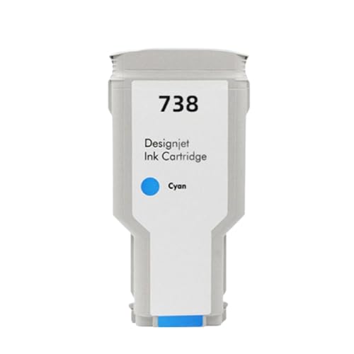 Cartouche 738XL cyan pour vos plans d architecture sur DesignJet T850