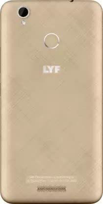 Image of LYF Water 7s (3GB RAM, 16 GB Storage) 4G (Gold)