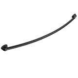 Adjustable Curved Shower Rod, 44-Inch to 66-Inch, Design House Shower Curtain Rod, Expandable, Matte Black, 582817