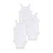 Buyless Fashion Baby Girl White Eyelet Camisole Sleeveless Onesies in Soft Cotton - OS21-GEL-6m
