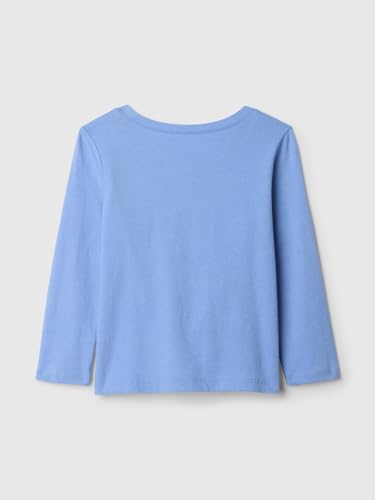 Image of Gap Baby Girls' Long Sleeve Logo Tee T-Shirt