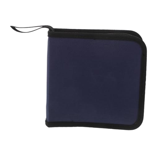 Materiale: realizzata con materiali resistenti, questa custodia protegge i tuoi supporti multimediali dai danni, preservando i tuoi ricordi più cari per gli anni a venire, porta CD retrò, borsa porta CD portatile