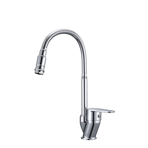 Robinet machine à laver et cuisine bi-flux eau chaude et froide pivotant 360°