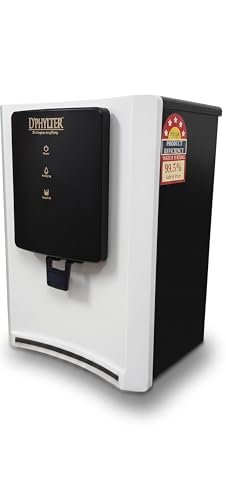 Image of D'PHYLTER Copper RO Water Purifier Filter for Home, 9L, White | 8-stage RO+UV+UF, TDS controller, copper mineral enrichment, 9L tank, for borewell tanker & municipal water to 2000 PPM