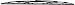 Genuine Honda 76620-SDA-A01 Windshield Wiper Blade, 650mm