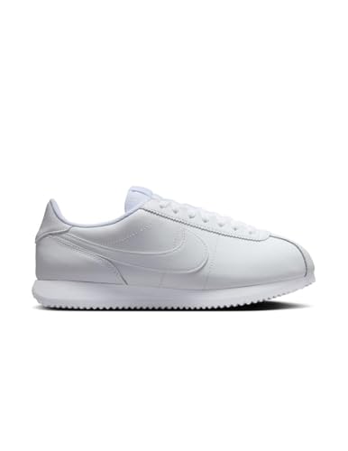 Nike DN1791-109 Cortez Leather Donna, White/White EU 36.5