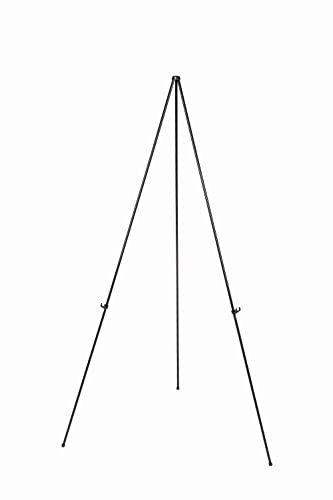 Mastervision Instant Easel, 61.5" High, Black, Steel, Lightweight #TOP6