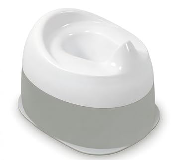Tinyiota Toddler Potty Training Toilet, Removable Bowl with High Splash Guard, Assembles in Seconds, Easy-Clean and Travel-Ready for Boys and Girls Ages 6 Months to 3 Years （White）