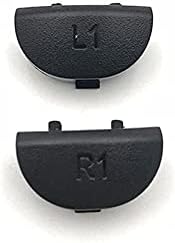 YANHAO [Video Game Parts] 10PCS L1 R1 L2 R2 with Spring Trigger Buttons Controller Gamepad Repair Parts for Sony PlayStation Dualshock 4 PS4 Replacement [Replace] (Color : L1R1)