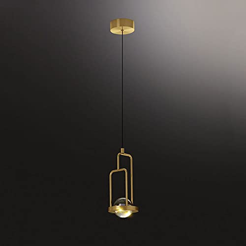 Lámpara colgante regulable de techo ideal para iluminar tu mesita de noche o rincón de lectura