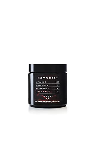 The Nue Co. Immunity Supplement, Vitamin C, Supports Immune System, Enhances Mineral Absorption, Vegan, Gluten Free, 30 Capsules #TOP11