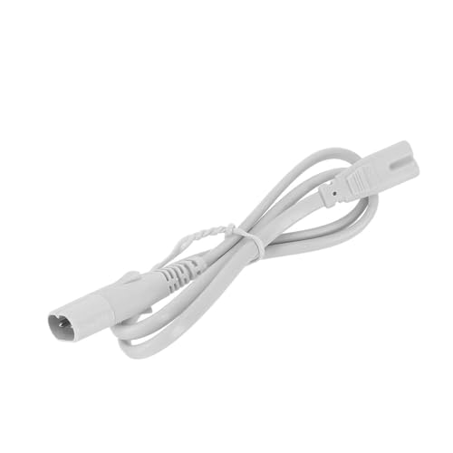 Verbindungskabel für LED Unterbauleuchte Lichtleiste weiß 90cm, alternativ auch Verlängerung für Netzkabel, Stecker-Kupplung