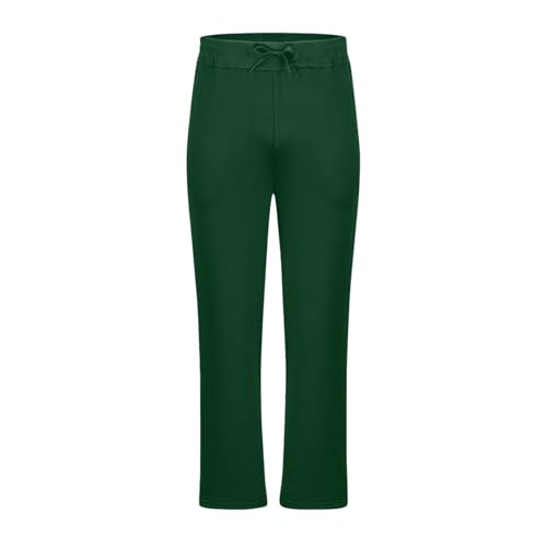 Mens Cargo Pants Fashion Sports Drawstring Pants Straight Leg Sweatpants Long Trousers Pockets Casual3