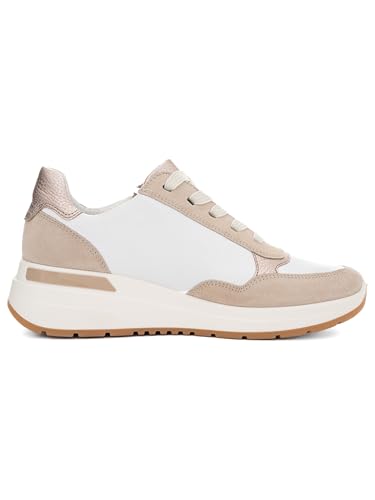 ARA Damen Sneaker Garda Shell,Weiss,Sand Gr. 43 – Ansicht 4