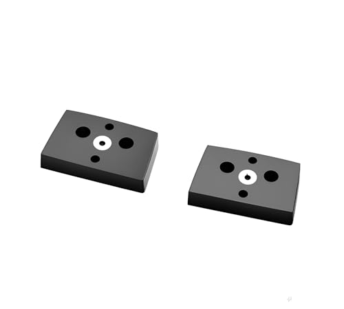 Motorcycle Tour Pack Pak Latch Spacers para Harley Davidson Touring Road King Road Glide FLTRX Electra Glide Street Glide FLHX FLHT 1984-2013 (Negro) miniatura 3