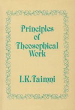 Paperback Principles of Theosophical Work Book