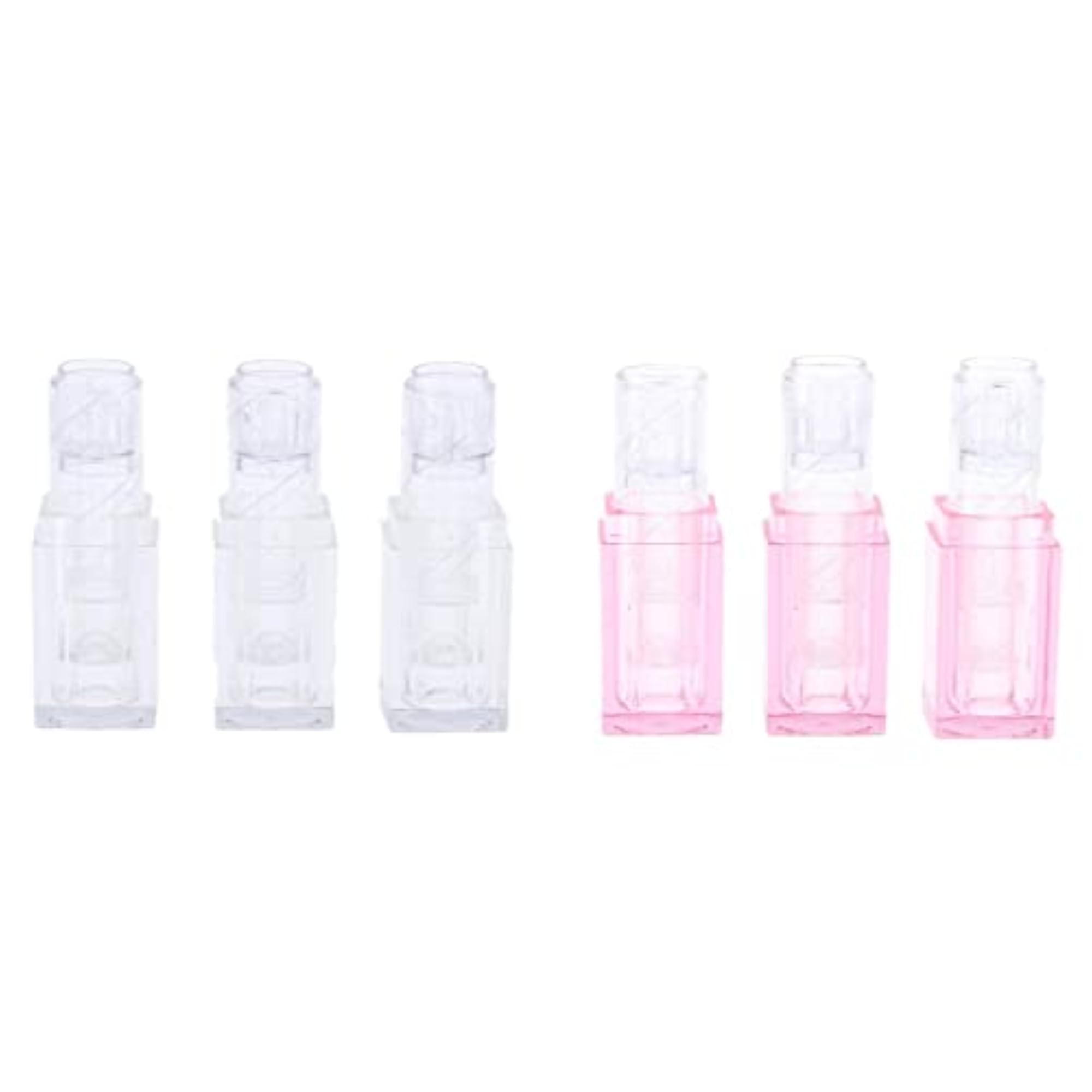 3x3.8g Empty Lip Balm DIY Tubes, Transparent