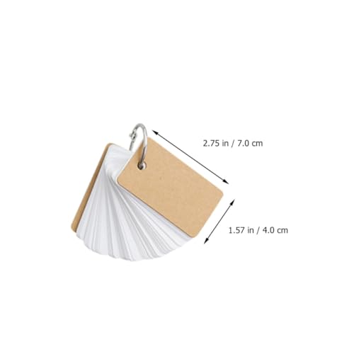 Blocs-notes à anneaux en kraft pour ne plus jamais perdre vos notes importantes - 2
