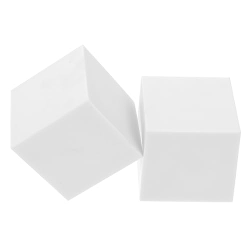 MUELODSIC 2pcs Hand Carved Rubber Bricks for DIY Carving Material Professional Stamp Making Tools