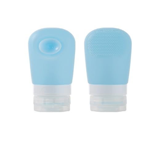 CLICKSWIFT Silicone Suction Cup with Brush Squeezed Bottle Leak Proof Refillable Bottle for Shampoo Lotion Convenient Cosmetic Dispensing Bottle Food-Grade Silicone Dispenser Multicolor 1 Pcs (30 ML)-image-16