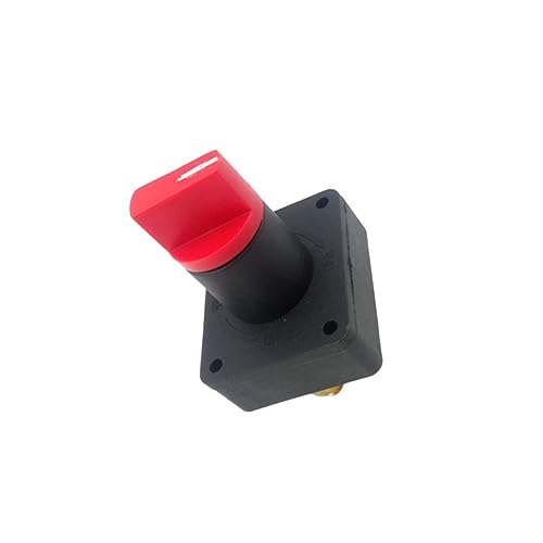 Alipis Battery Disconnect Isolator Switch Cut Off Switch for Car Rv Boat Truck Motorcycle Overload and Undervoltage Protection