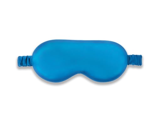 Masque pour les yeux en soie pour dormir en voyage ou chez soi