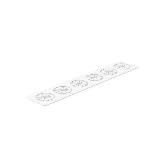 silikomart Silikonformen für Kuchen THE SLICE OF CITRUS 100 Einzelportionen 100 ml | Professionelle Mousse und Halbgefrorene Form mit Cutter für moderne Konditorei