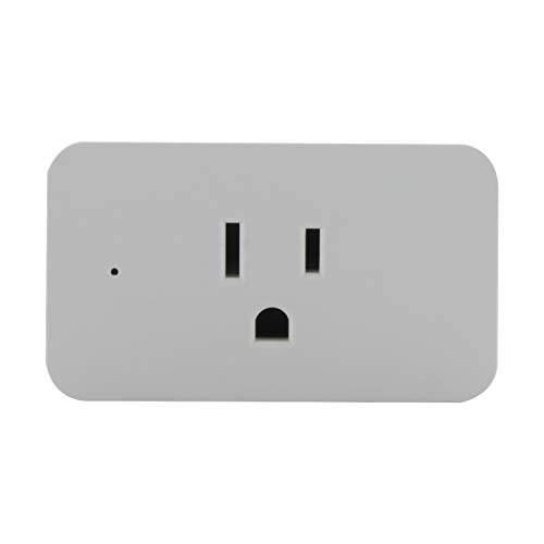 Outlets Satco S11266 Starfish On/Off WiFi Smart Plug Outlet, Works with Siri, Alexa, Google Assistant, SmartThings, White SmartThings Compatible Outlets Satco S11266 Starfish On/Off WiFi Smart Plug Outlet, Works with Siri, Alexa, Google Assistant, SmartThings, White SmartThings Compatible